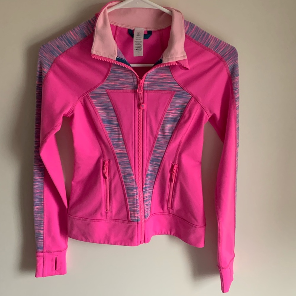 Bright pink Ivivva jacket